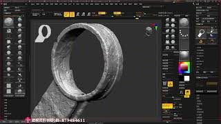 次世代游戏场景制作，zbrush雕刻教程，3D建模教学（三）