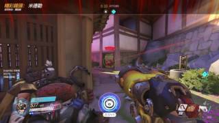 Overwatch 2016 05 25攔路豬1v4