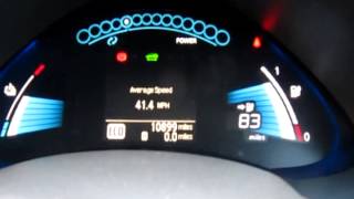 Road trip in a Mark 1 Nissan Leaf total 543 miles