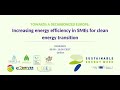 EUSEW 2021 - Increasing energy efficiency in SMEs for clean energy transition