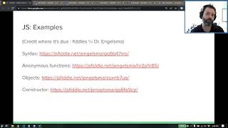 CIS658 - Client-Side Scripting (2/4)