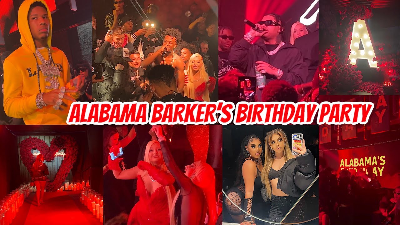 ALABAMA BARKER'S BIRTHDAY PARTY 🥳 - YouTube