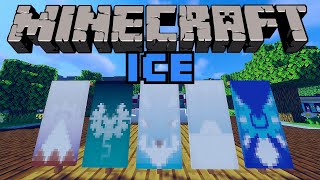 I made 5 Ice Banners In Minecraft And They Look Amazing