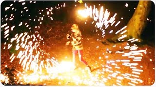 Lit Sparkler Juggling | How to Juggle Fire