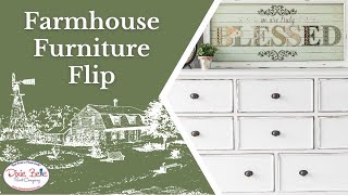 Farmhouse Furniture Flip | Furniture Flipping Teacher