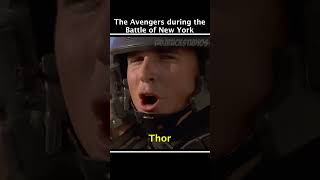 THE AVENGERS During The BATTLE OF NEW YORK | MARVEL Movie MEME