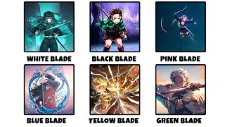 All Demon-Slayer Blades in Demon Slayer Explained in 11 Minutes