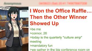 I Won the Office Raffle… Then the Other Winner Showed Up | 4chan Greentext Stories