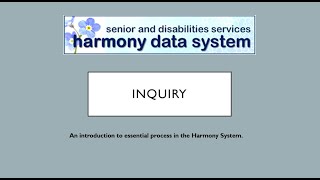 Harmony Inquires