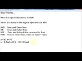 Logical Operators In VBA