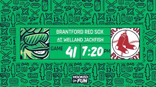 Welland Jackfish vs. Brantford Red Sox in the Rose City!