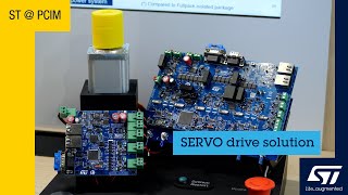 ST @PCIM: How to shrink your next decentralized SERVO drive design?