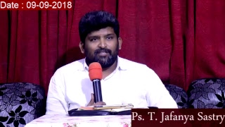 Ps. T. Jafanya sastry's Messages, Vizag Live Stream