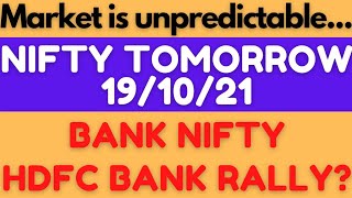 NIFTY PREDICTION & NIFTY ANALYSIS FOR 19 OCTOBER I NIFTY  NEXT MOVE I BANK NIFTY TARGET TOMORROW