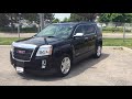 black 2011 gmc terrain fwd slt back up camera oshawa on stock 180935b