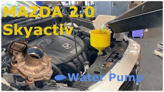 Mazda Skyactiv Water Pump Replacement