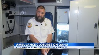 Emergency staff shortages impact ambulance availability on Oahu