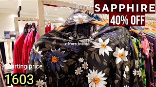 Sapphire Sale 2024 Flat 30%Off♥️Sapphire Viscose 1600😱Sapphire Winter Sale♥️