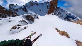 Sun Chute w/ Mandatory Air in Patagonia, Argentina