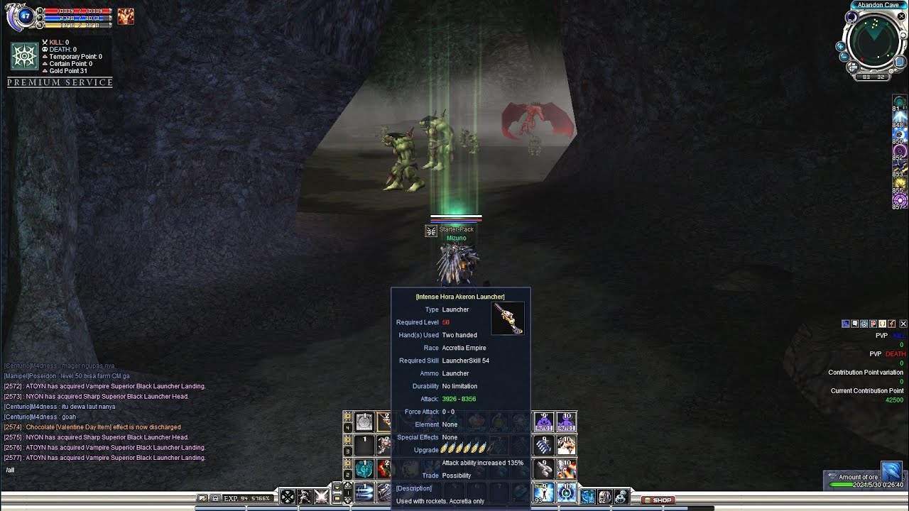 Nempa Senjata Intens Hora Akeron Ke +6 RF Pulgatory Hell Battle - YouTube