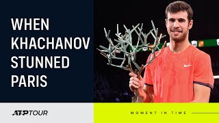 The Day Karen Khachanov Shocked Novak Djokovic & Paris.