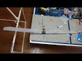 デューン 砂の惑星の羽ばたき機　dune ornithopter　servoflapornithopterdune115 2 4servo flapping test