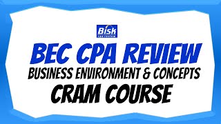 Bisk CPA Review | BEC CPA Exam | Cram Course