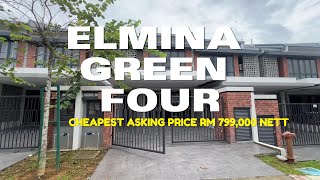 #006 CHEAPEST Elmina Green Four @ City of Elmina RM 799,000 Nett