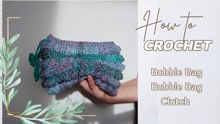 How to Crochet Bag Bobble stitch/ Trendy Crochet/ Bobble bag Crochet free pattern.