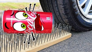 Experiment Car vs Coca Cola, Eggs, Hulk | Crushing Crunchy & Soft Things by Car | Woa Doodland