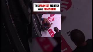 The Meanest Fighter Gets What He Deserves! #ufc #mma #fight