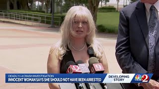 Woman wrongfully arrested in deadly I-4 crash speaks out after charges dropped