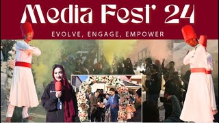 MediaFest 2024 LIGHTS ,CAMERA,BLOOM | Bahria University