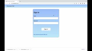 placement cell app nodeJS backend project