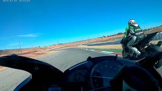 Cartagena circuit (Spagna) 3-02-2018 on board Yamaha R1 08' (pede) best lap 1'48''78