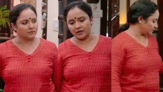 Uppum Mulakum Serial Neelu (Nisha Sarang) | Malayalam Serial Actress Nisha Sarang