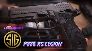 Sig Sauer P226 X-Five Legion \u0026 its Optic Mounting System | RobbArmstong