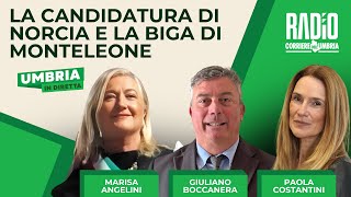 Umbria In Diretta: Candidatura di Norcia e la biga di Monteleone con Alessandra Sartore