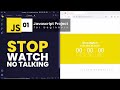 How to Build a Stopwatch Using JavaScript | ASMR Programming