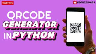 Create a QR Code Generator in Python Easy Python Project for Beginners #pythonprojects #pythoncode