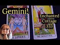 GEMINI!  YOU’RE PUSHING THAT TOWER TO THE GROUND!  TAROT AT THE COTTAGE!