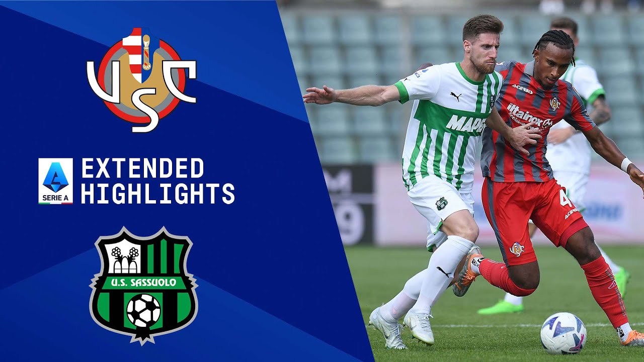 Cremonese Vs. Sassuolo: Extended Highlights | Serie A | CBS Sports ...