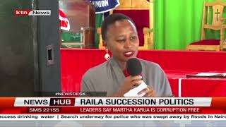 Martha Karua urged to take over Azimio leadership