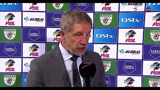 Kaizer Chiefs head coach Stuart Baxter says he's happy with the result ahead of the Soweto Derby