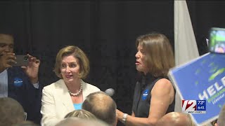 Pelosi calls Foulkes 'the full package' at Providence campaign rally