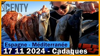 Chasse sous-marine Hivernale à Cadaques