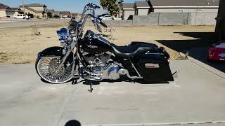 Vicla 2001 road king vicla w/23inch rim