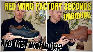 Are Red Wing Factory Seconds Worth it? A look at the Blacksmith and Shop Moc Oxford