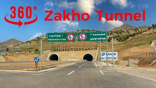 360° Zakho Tunnel  تونێلی زاخۆ بە گه‌وره‌ترین تونێل له‌سه‌ر ئاستی عێراق و كوردستان ئه‌ژمار ده‌كرێت