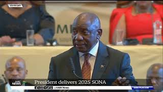 SONA 2025 | 'We will not be bullied' - Pres Ramaphosa